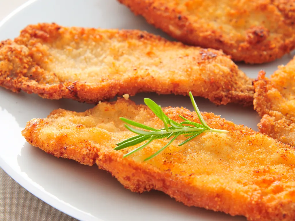 escalope pannée